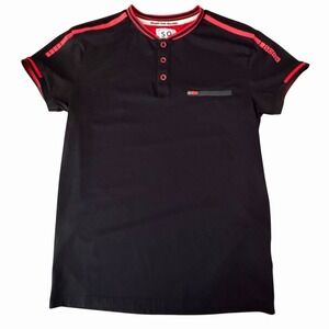 SOBK Straight Outta Brooklyn T-Shirt Streetwear Retro Black Red Supreme Cotton